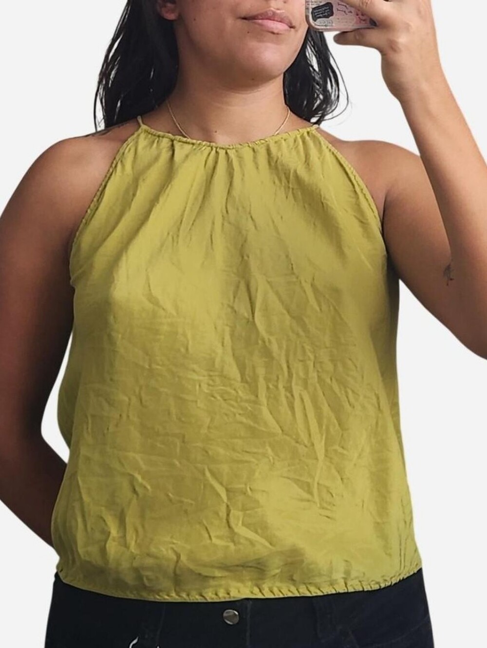 Express 100% Silk Tank